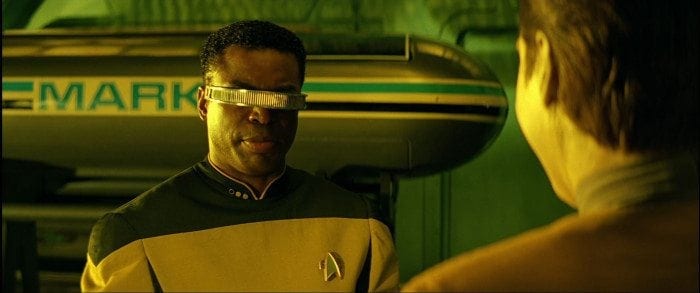 Geordi LaForge from Star Trek: The Next Generation