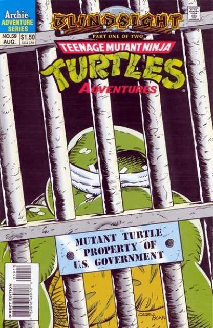 Cover of Teenage Mutant Ninja Turtles Archie Comics BlindSight