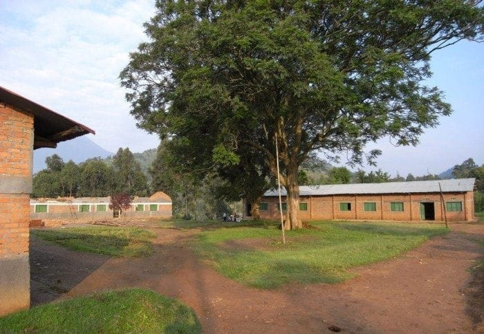 Image showing a few of the dormitory buildings at Camp GLOW and Camp BE in Rwanda.