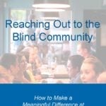 Screenshot showing Reaching Out to the Blind Community cover page.