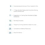 Screenshot of the white paper Table of Contents.