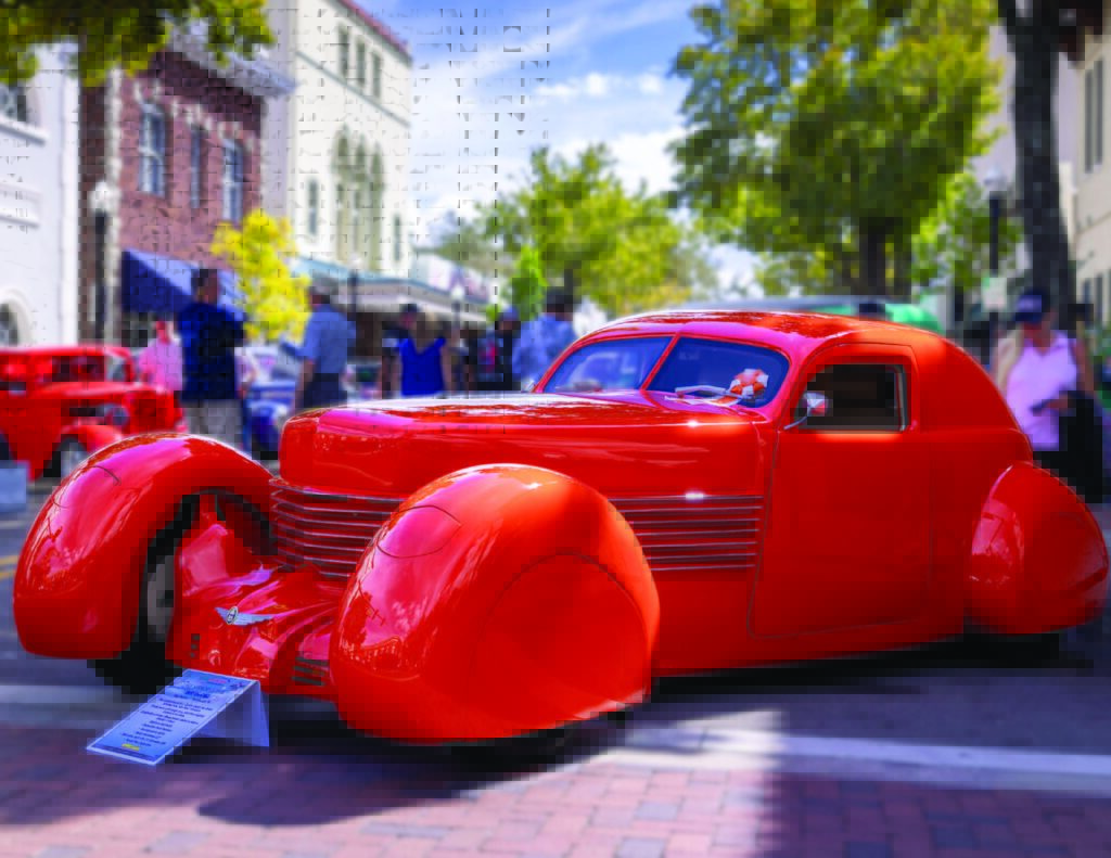 Red 1937 Cord 812