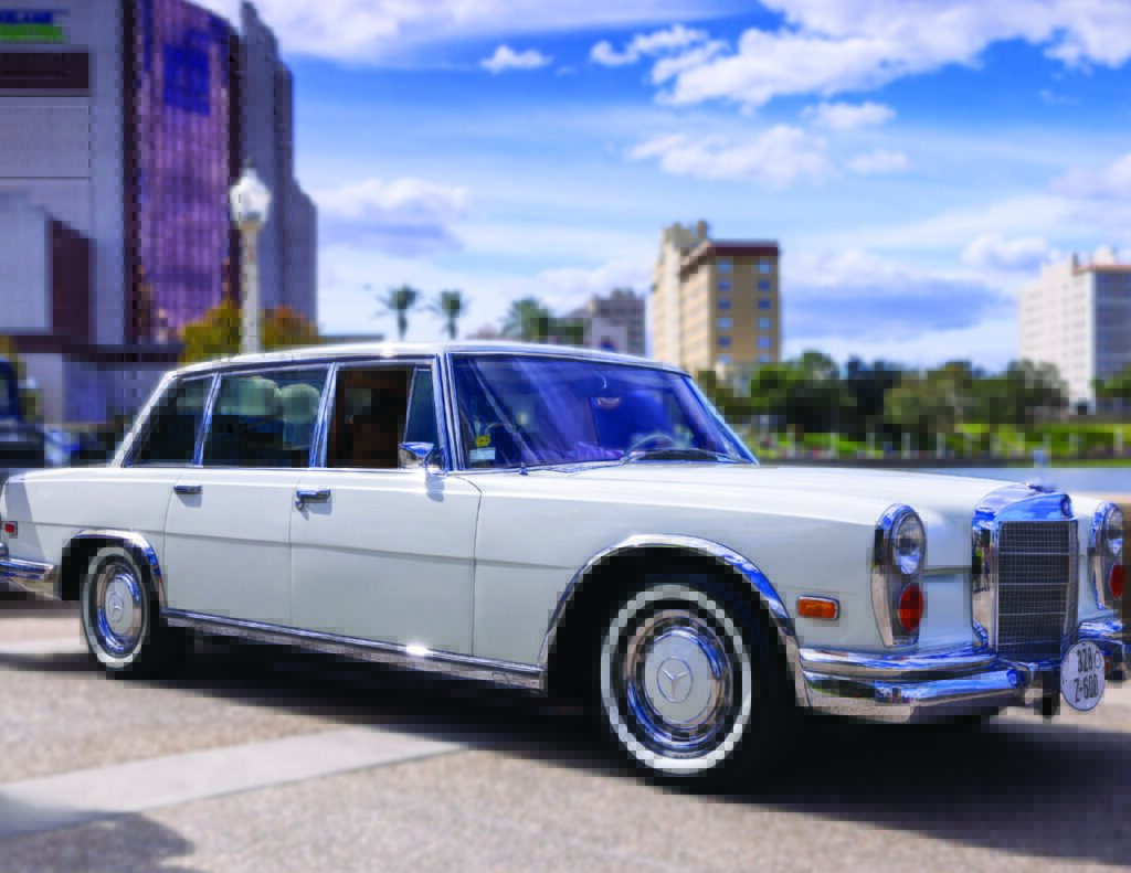White 1971 Mercedes-Benz 600